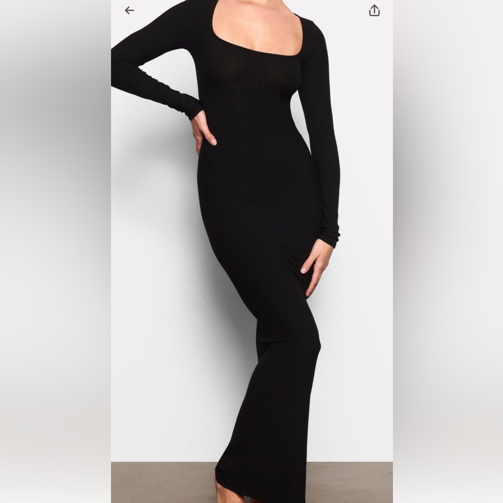 Skims long sleeve dress